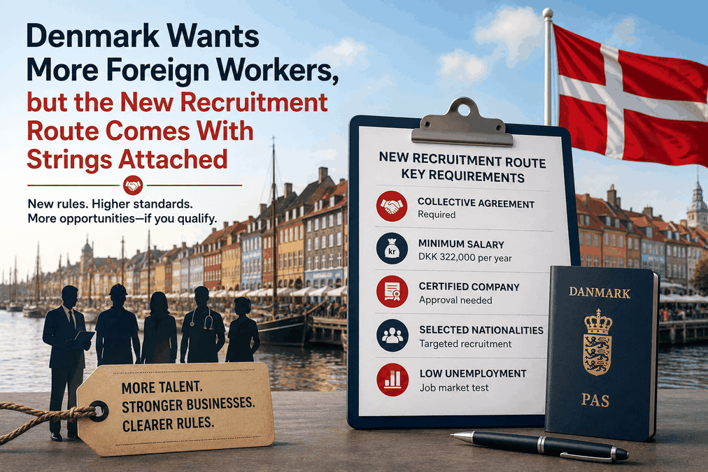 Denmark Wants More Foreign Workers, but the New Recruitment Route Comes With Strings Attached 